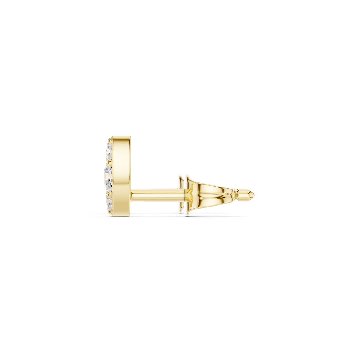 Liora Leaf Diamond Cluster Studs
