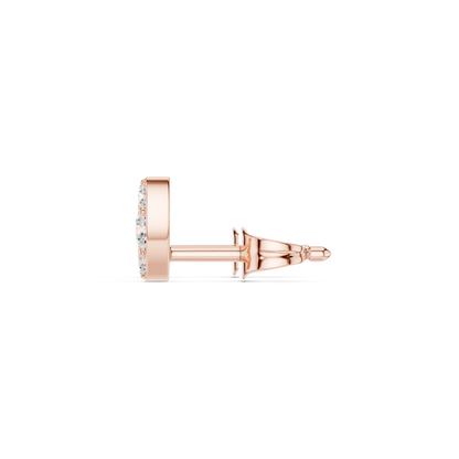 Liora Leaf Diamond Cluster Studs