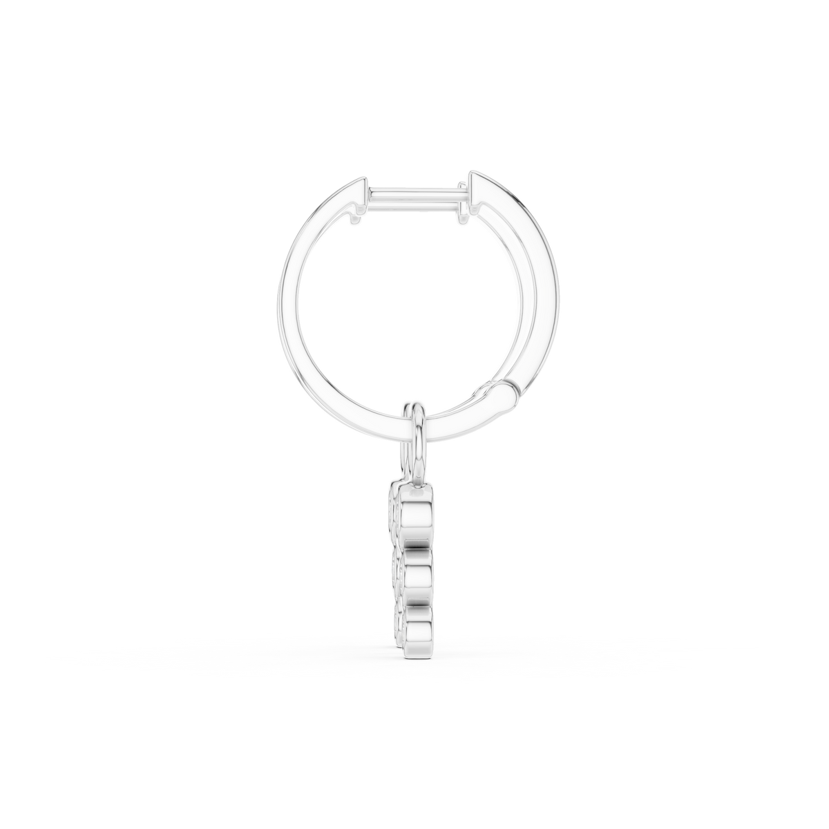 Cirelle Triple Diamond Drop Hoops