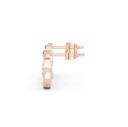 Zorelle Pavé Infinity Frame Studs