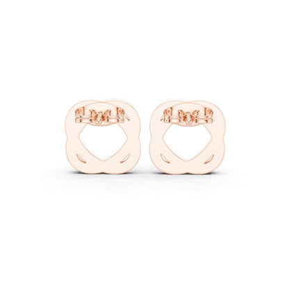 Zorelle Pavé Infinity Frame Studs