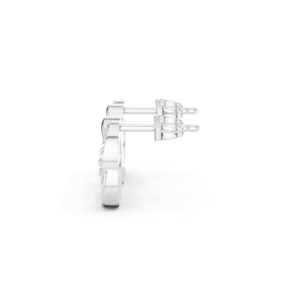 Zorelle Pavé Infinity Frame Studs