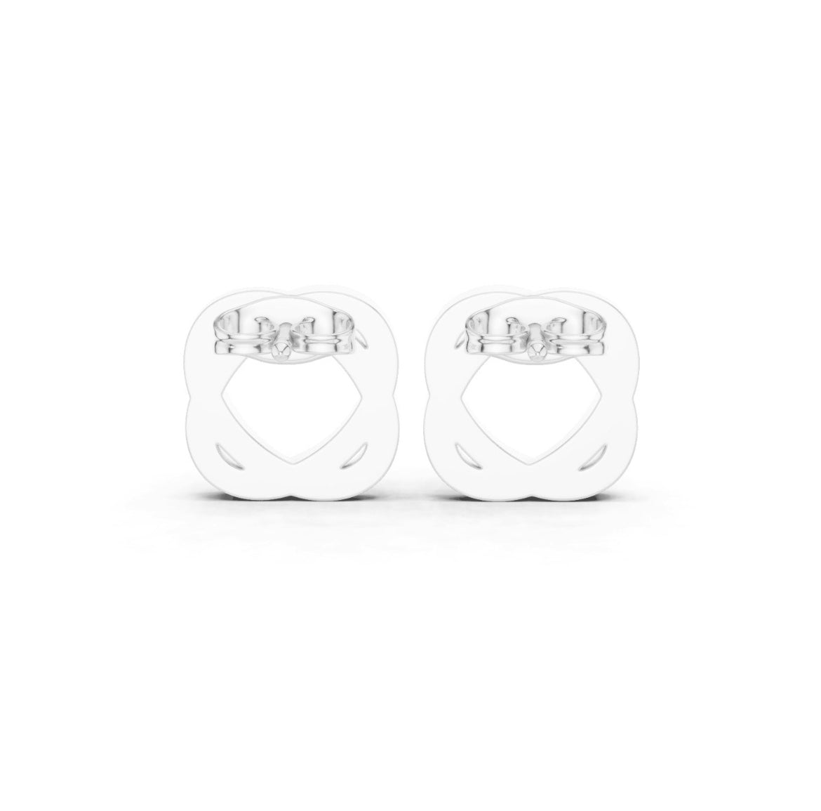 Zorelle Pavé Infinity Frame Studs