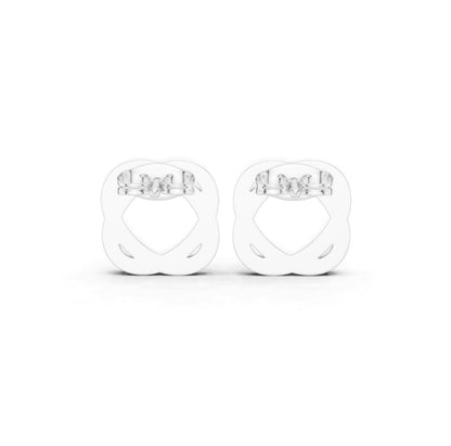 Zorelle Pavé Infinity Frame Studs