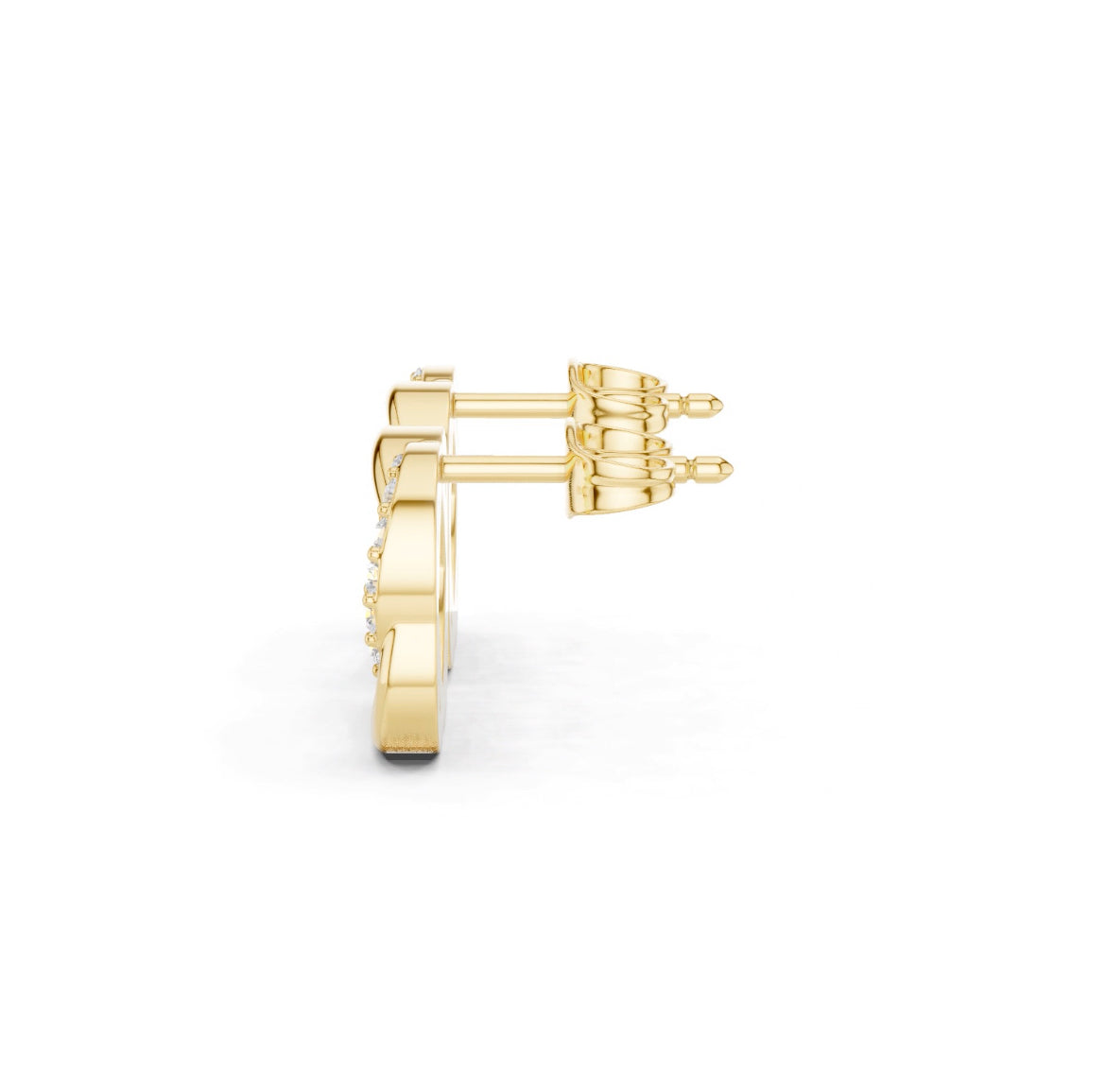 Zorelle Pavé Infinity Frame Studs