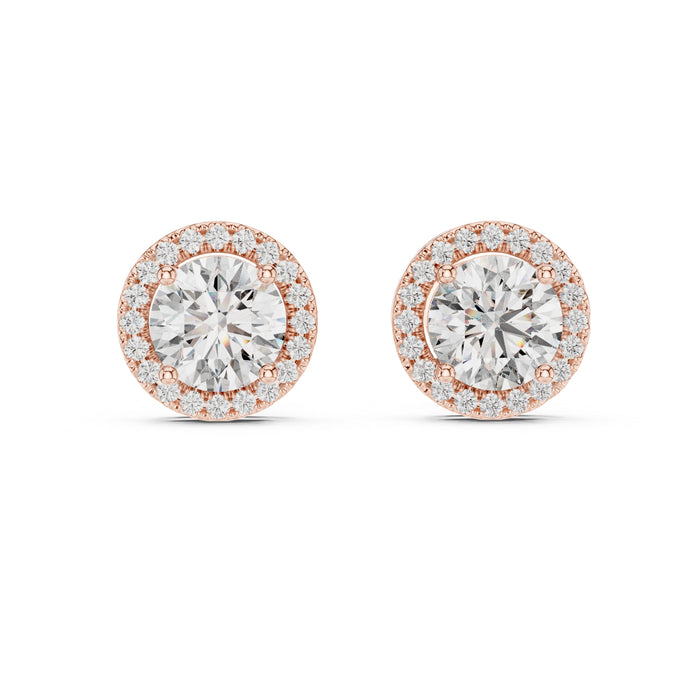 Aurelia Halo Luxe Studs
