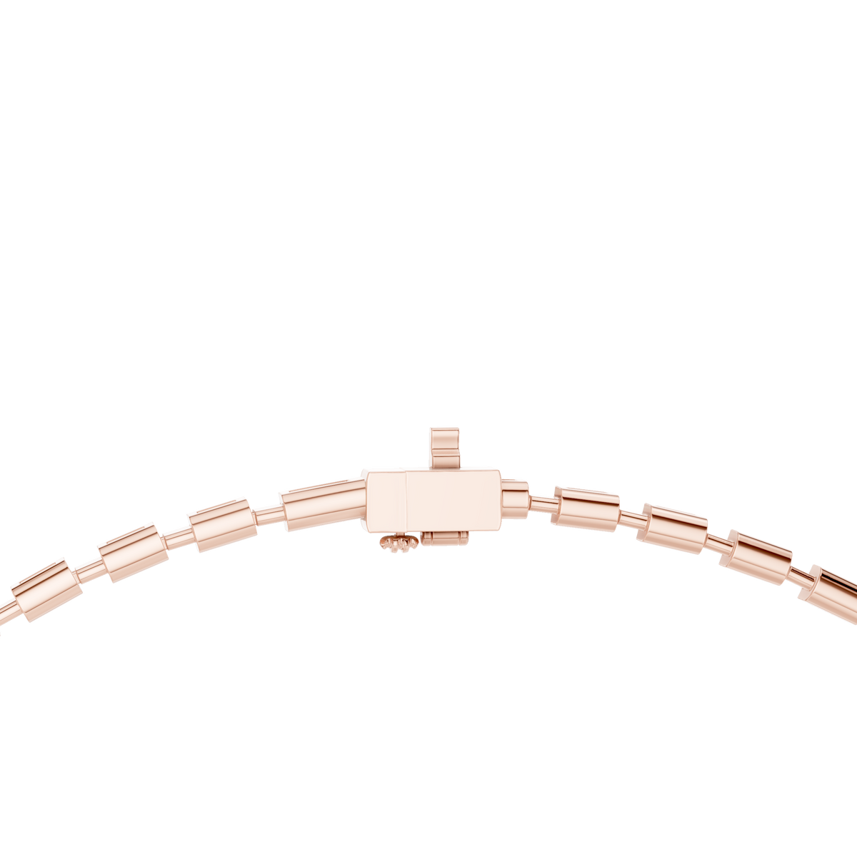 Elara Emerald Diamond Tennis Necklace