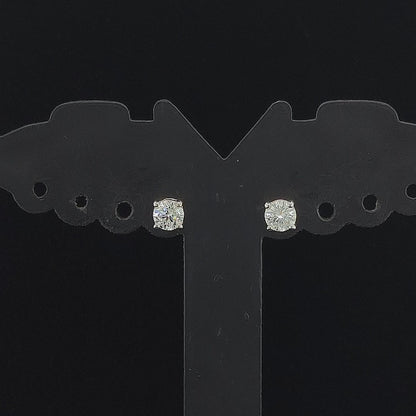 0.25cts Classic Solitaire Earrings