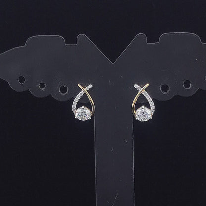 Classic Designer Round Diamond Earring