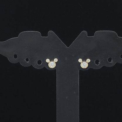 Minimal Micky Mouse shape Earrings