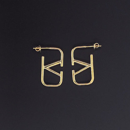 Designer V Earring