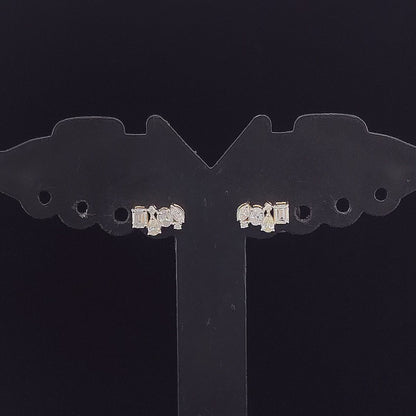 Fancy Multi Diamonds Earring